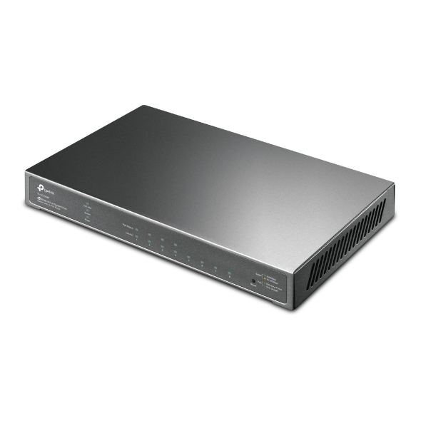 TP-Link TL-SG2008P 8-port managed Gigabit switch with 4 × PoE+ — 2