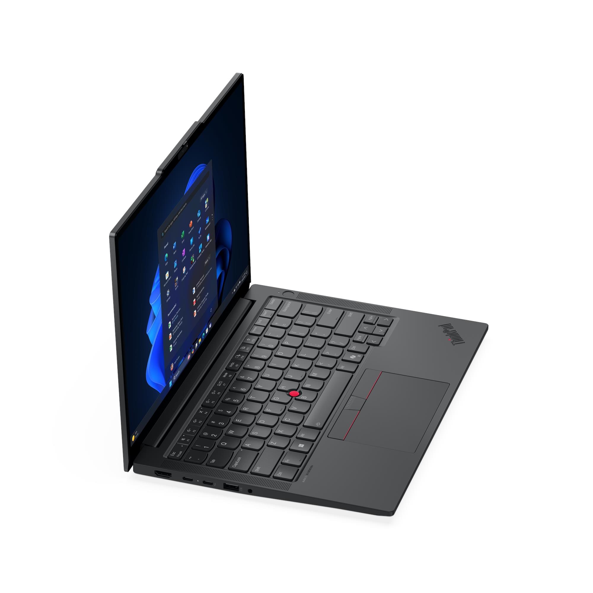 Lenovo ThinkPad E14 Gen 7 (Intel) (21SX004UFW) – Open laptop angle