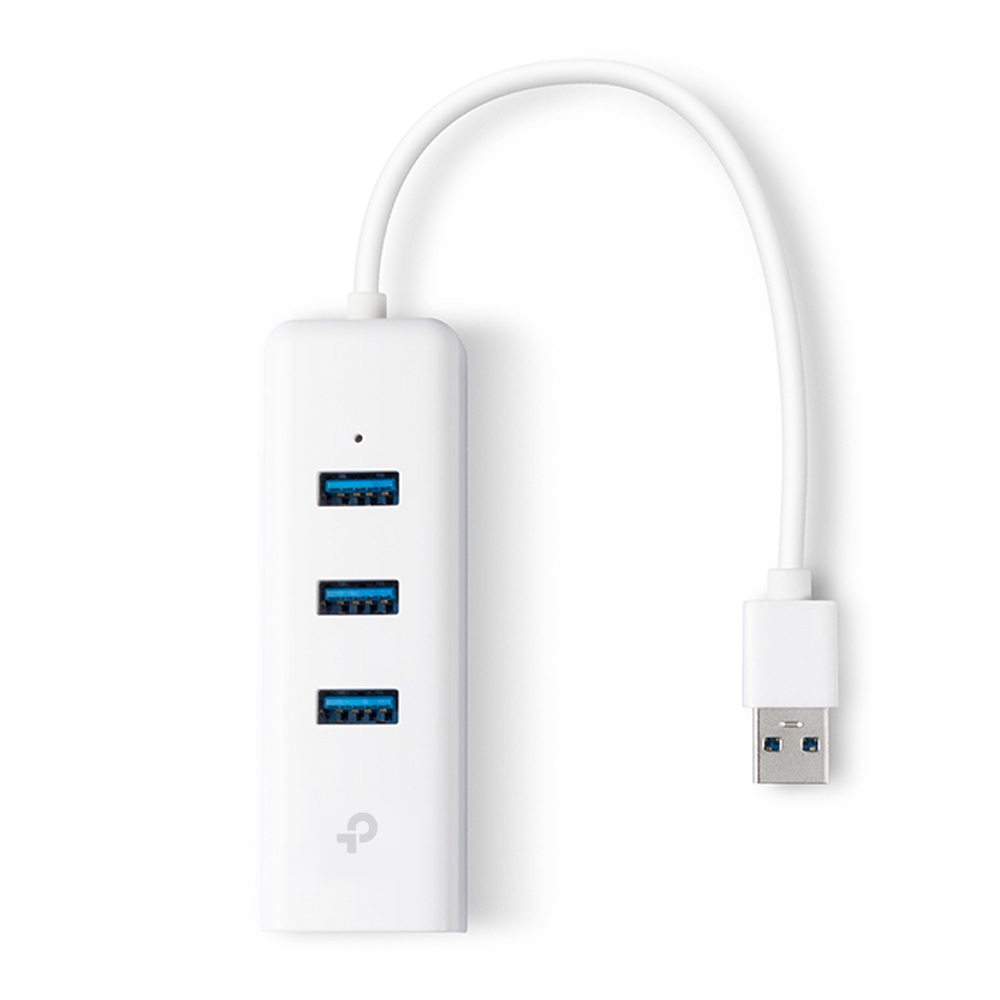 TP-Link UE330 3-port USB hub and Gigabit Ethernet adapter