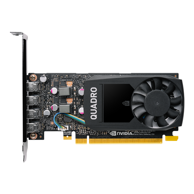 PNY NVIDIA Quadro P1000 V2 Graphics Card VCQP1000V2-PB — 3