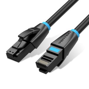 Vention Cat6 UTP սև ցանցային մալուխ՝ RJ45 միակցիչներով