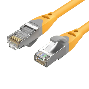 Vention Cat6A S/FTP դեղին ցանցային մալուխ