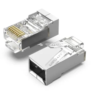 Vention RJ45 էկրանավորված ցանցային խրոցակ