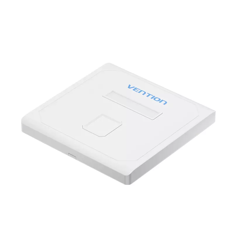 Vention IFDW0 — 1-port Keystone wall plate