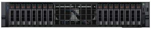 Dell PowerEdge R760 front view with 16 2.5-inch drive bays