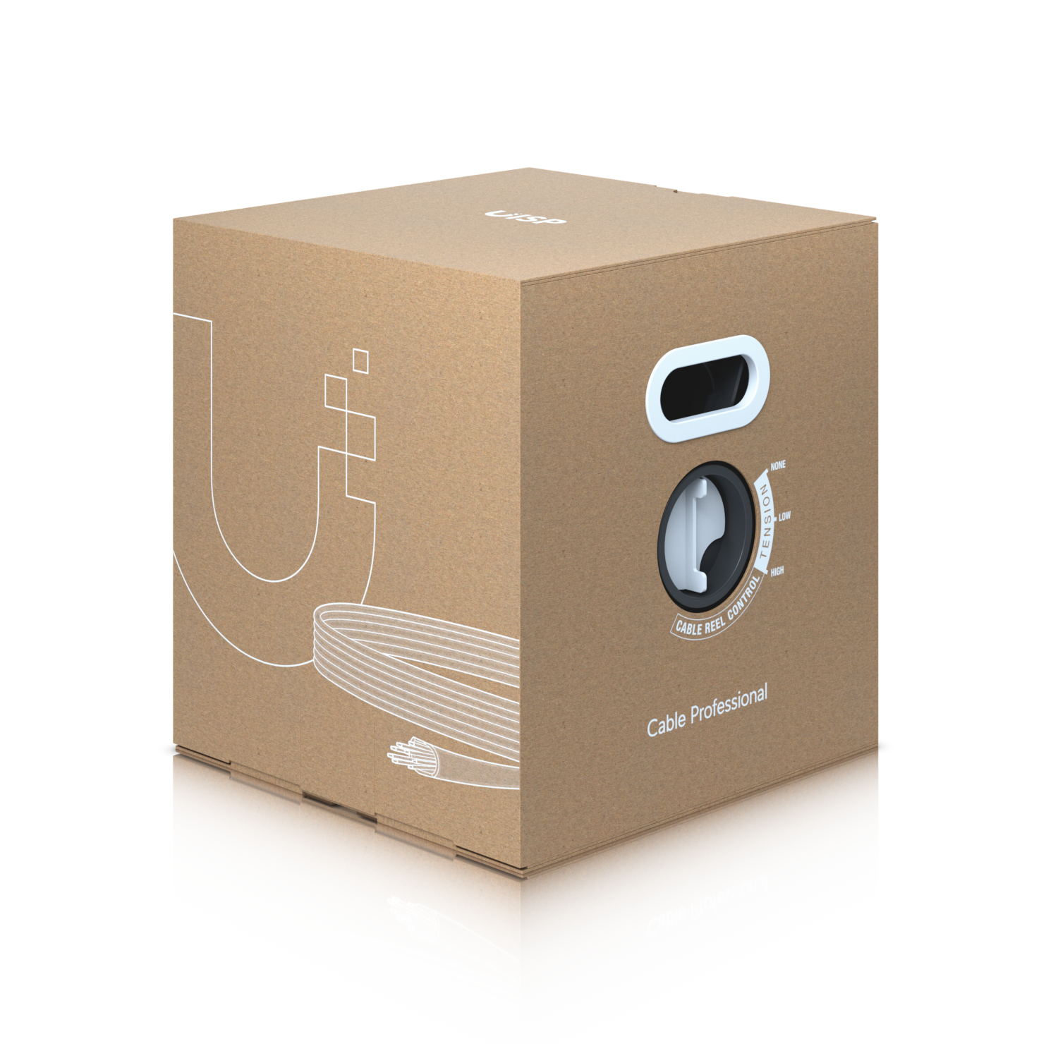 UBIQUITI UISP-Cable-Pro FTP Cat5e 24 AWG 305m — 2