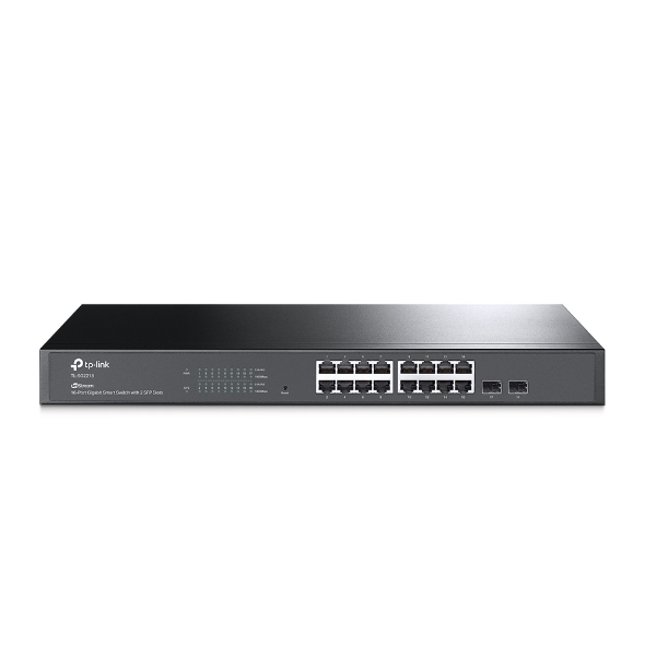 TP-Link TL-SG2218 managed switch 16 × Gigabit RJ45 and 2 × SFP