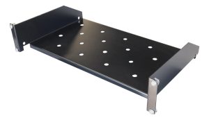 TOTEN Cantilever shelf-I սև դարակի ամբողջական տեսք, 275 մմ խորությամբ